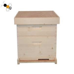 China Modular 10 Frames Langstroth Pine Wood Beehive 4 Layers factory