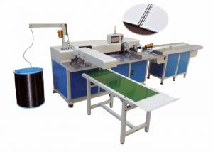 China Automatic Metal Spiral Coil Punch And  Binding Machine Spiral Single Loop DWM-400 factory