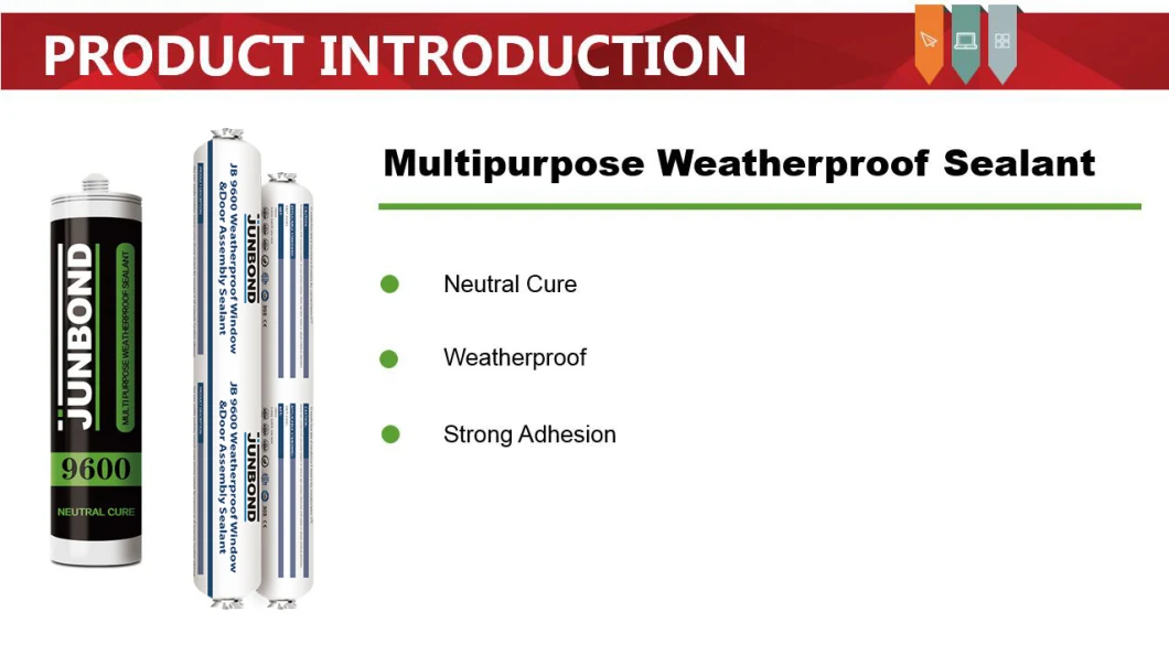 Junbond Jb9600 Neutral Cure Muti Purpose Weatherproof Sealant