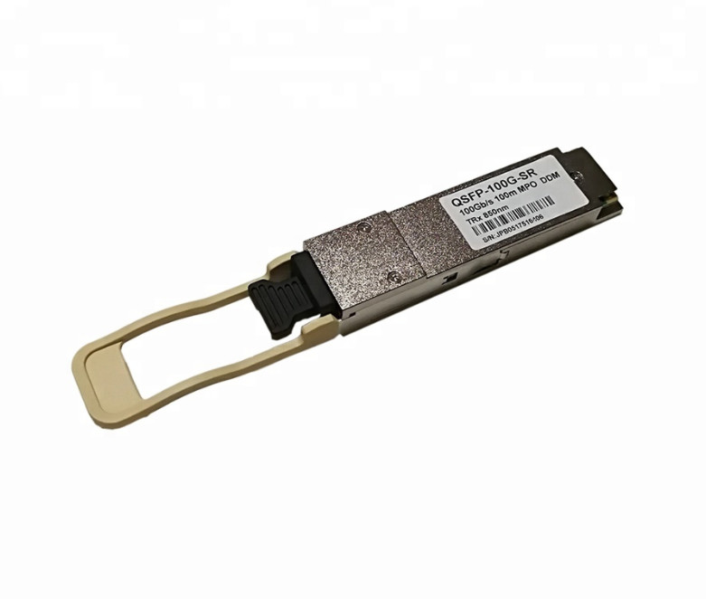 100m MPO DDM SFP Transceiver Module 100G 850nm Compliant with QSFP28 MSA for sale