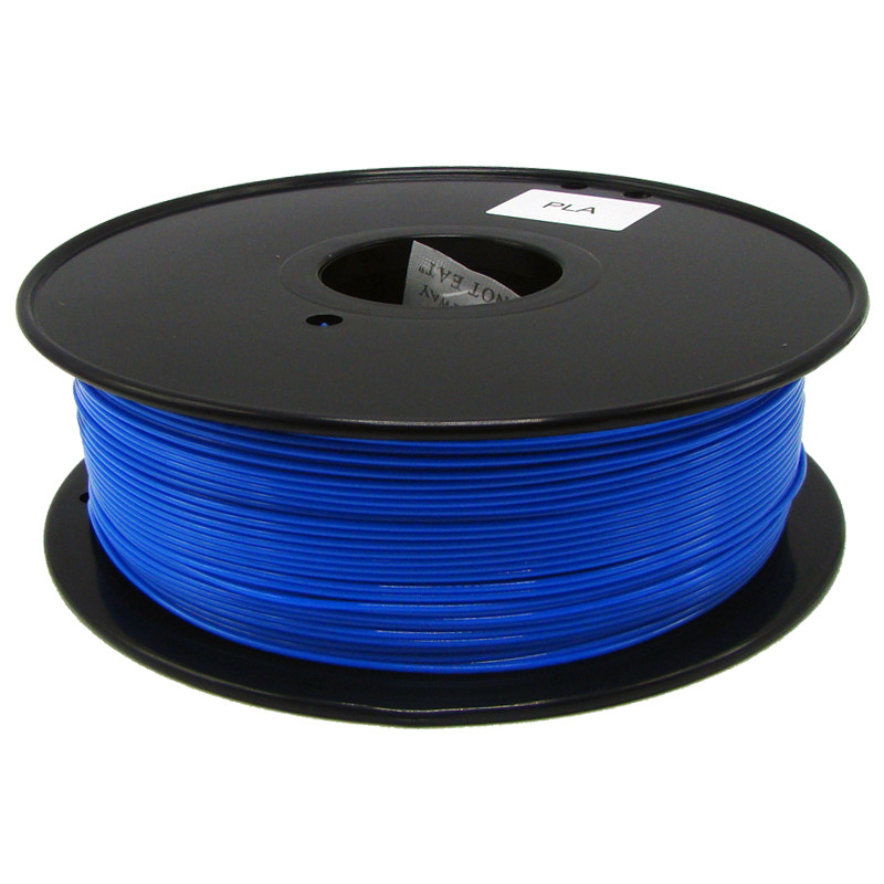 China PLA 3D Printer Filament 1 kg Spool, 1.75 mm Blue factory