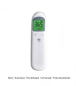 China Digital Medical Forehead Infrared Thermometer Non Contact With LCD Display factory
