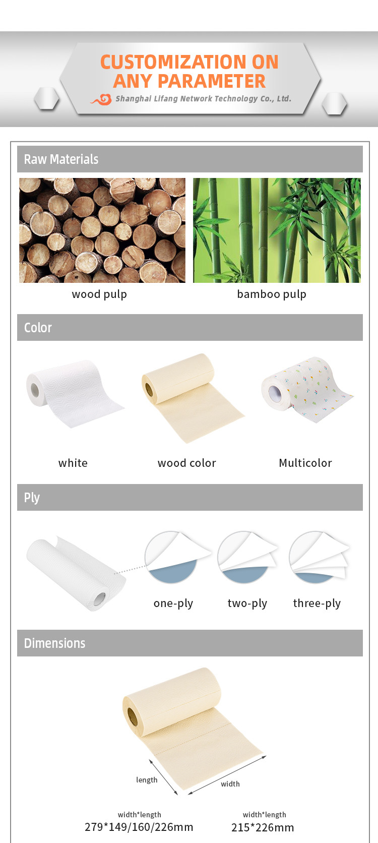 Buy cheap Bamboo 105mm Tissue Napkin Paper Kitchen Roll Towel 45mm Tissue Roll Core from wholesalers