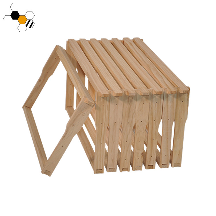 China Uncoated Pine Knot Free Bee Frame Langstroth Frame ODM factory