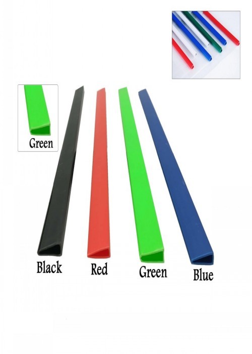 China No Need Punching Hole 297mm Plastic Comb Binding Slide Binder factory