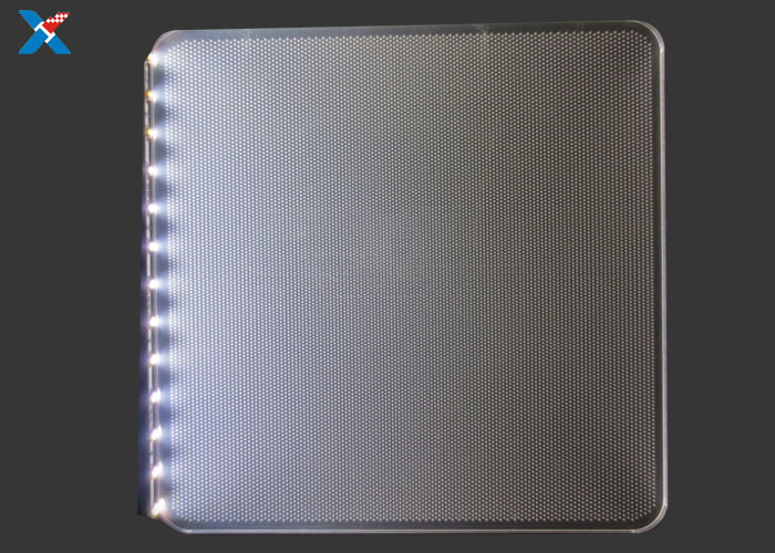 China Clear Acrylic Light Guide Panel / LED Acrylic Light Panels For Outdoor Display Box factory