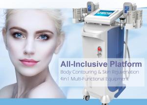China Body Slimming Multifunction Beauty Machine Cryo+ Lipo Laser + Cavitation + Rf Technology factory