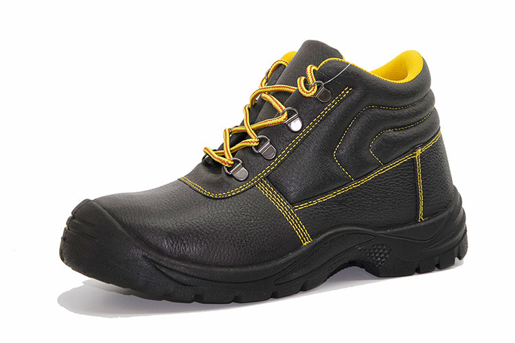 China Anti Static Steel Toe Shoes Oil Resistance With Buffalo Leather Upper factory