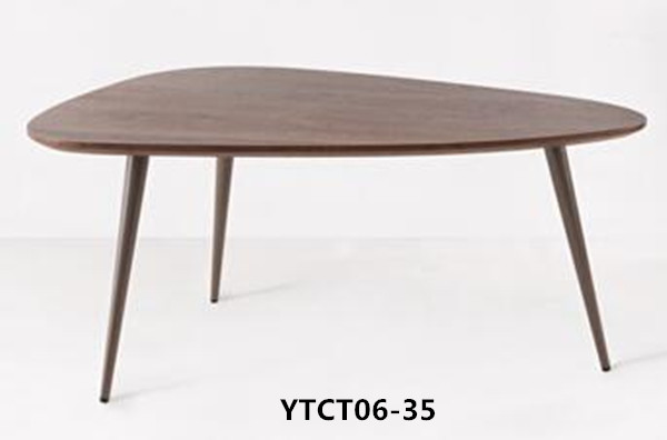 China FURNITURE MANUFACTURE Metal wood look lesiure TABLE IN HOTEL (YTCT06-35) factory