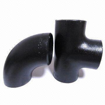 China Butt Welded Pipe Fitting (Elbow, Tee, Reducer) with Sch10, Sch40, Sch80 and STD Wall Thicknesses factory