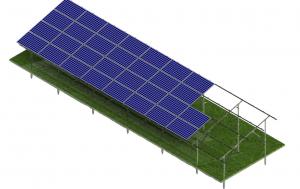 China Screw Pile Solar Panel Ground Mounting Systems Wide Application factory