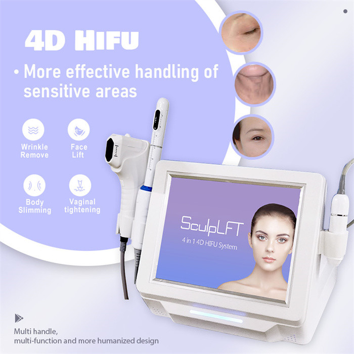 China 4D Ultrasound HIFU Beauty Machine For  Skin Rejuvenation / Body Shaping factory