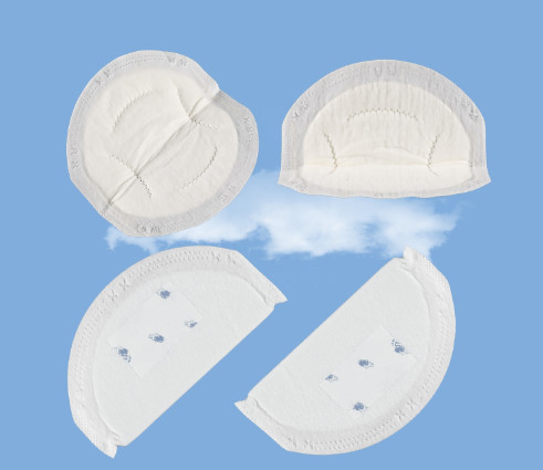 China Breast Pads 25GSM Breathable PE Film 250mm Blue Water Proof factory