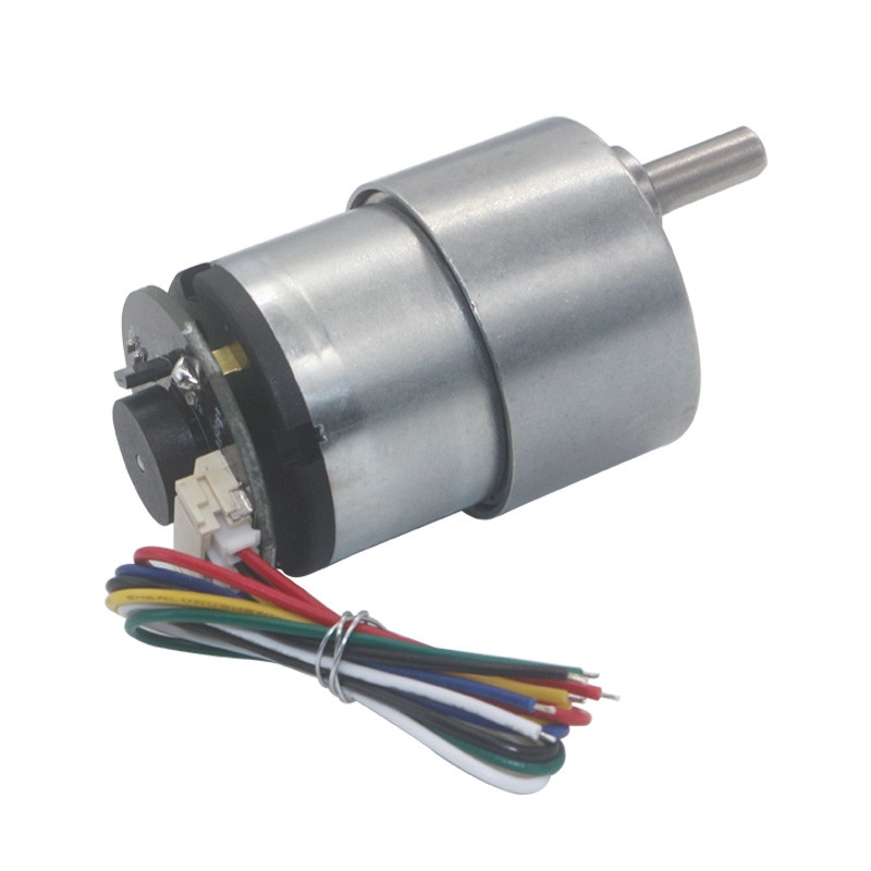 China 600rpm 24V Small DC Gear Motors With Hall Encoder factory