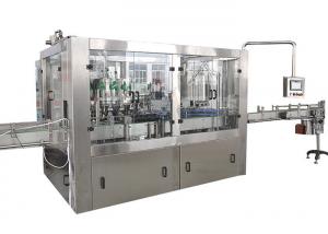 China SUS304 2000BPH Cider Filling Machine With Rotary Rinser factory
