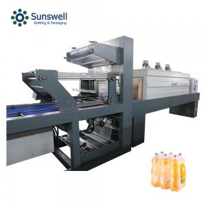 China Plastic Film Heat Shrinking Wrapping Packaging Machine With Shrink Tunnel factory