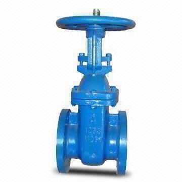 China Cast Iron Gate Valve with ANSI/DIN/BS Standards and 25/150psi Pressure, Comes in 1/2 to 24-inch Size factory