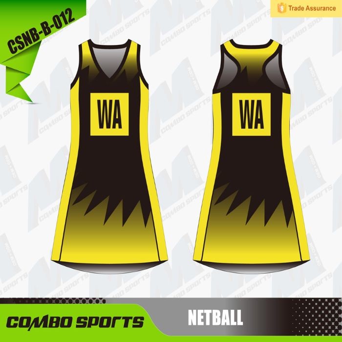 China XS-5XL Recycled Sports Wear Netball A Line Dresses With Side Panels factory