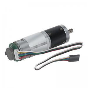 China 340 RPM 12 Volt Gear Reduction Motor Planetary Micro Gear Motor With Encoder factory