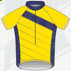 China OEM 45cm Chest Cycling Bike Jersey For Summer Moisture Wicking factory