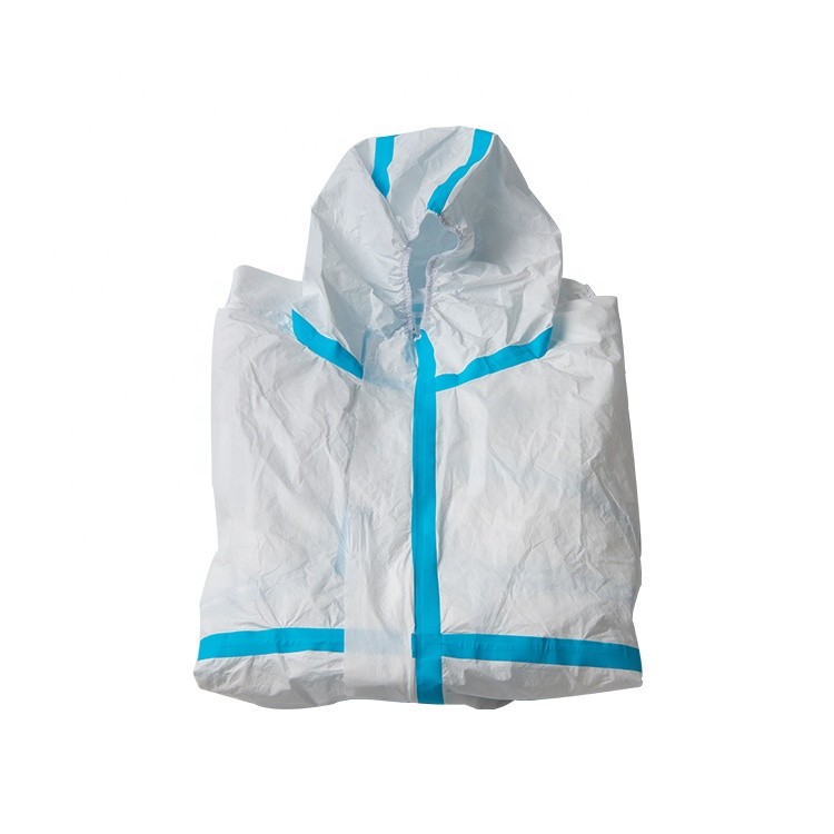 China medical isolation protective clothing non-woven security safety clothing factory