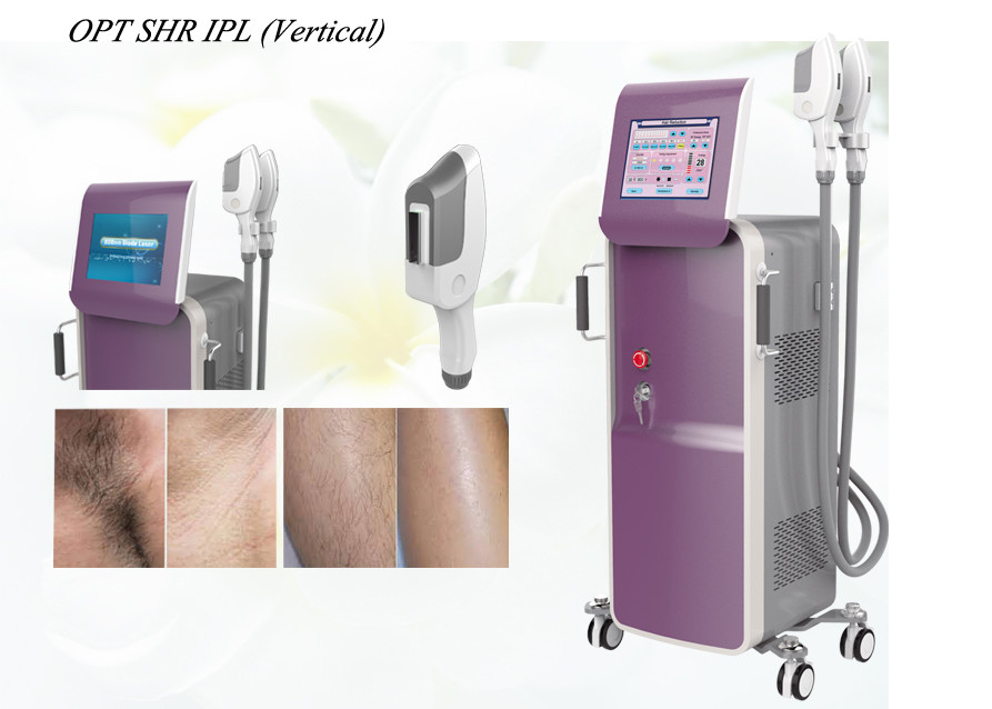 China Skin Care IPL SHR Hair Removal Machine For Home Use Dual Wavelength No Pain factory
