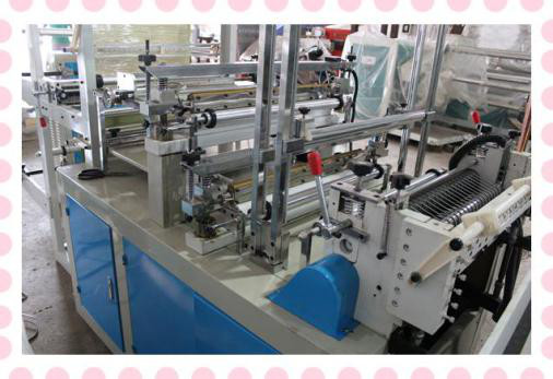 China Economic Express Bag Making Machine / Plastic Bag Manufacturing Plant PLC Control factory