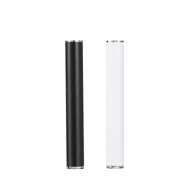 China White Black 87.3mm CBD Vape Pen Battery No Button USB Charger Custom Logo factory