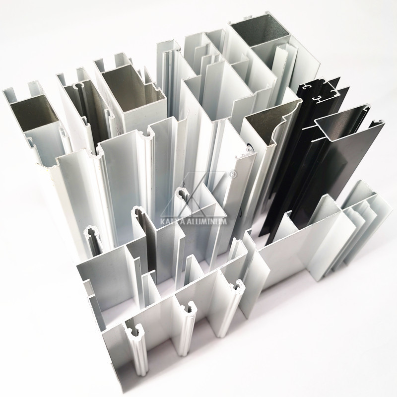 China 6061 Anodized Aluminum Window Frame Extrusion Profiles For Jamb Dominica factory