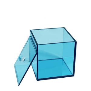 China Flowers Packing Acrylic Display Box Storage Containers Clear Color With Lids factory