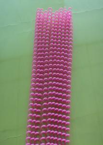 China Eco-friendly Binding Materials PVC/PET Plastic Binding Single Loop Spiral Coil factory