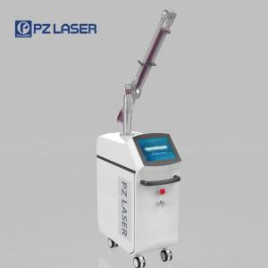 China 1--6hz Aesthetic Laser Machine Q Switch Nd Yag Laser Tattoo Removal System factory
