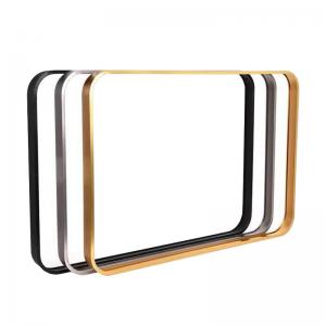 China Mirror Frame Furniture Aluminium Profiles Barbershop Accessories factory