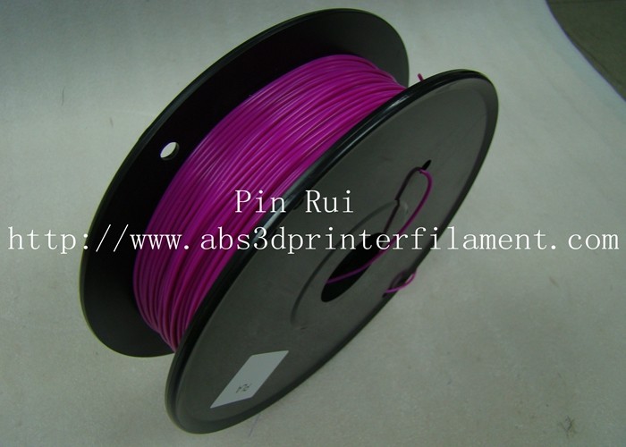 China 1.75mm 3.0mm Purple PLA 3D Printing Filament 1kg / roll factory