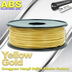 China Soft Colorful 1.75mm /  3.0mm 3D Printing ABS Filament  Material For 3D Printers factory