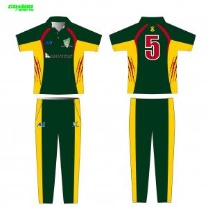 China Sublimated Cricket Jersey Uniform Sportswear Latest Own Design factory