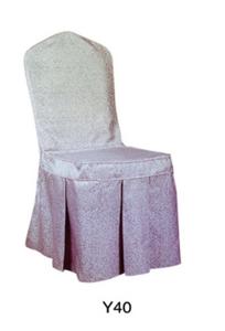 China Wedding polyester universal chair cover white banquet tablecloth in hotel carteen (Y-40) factory