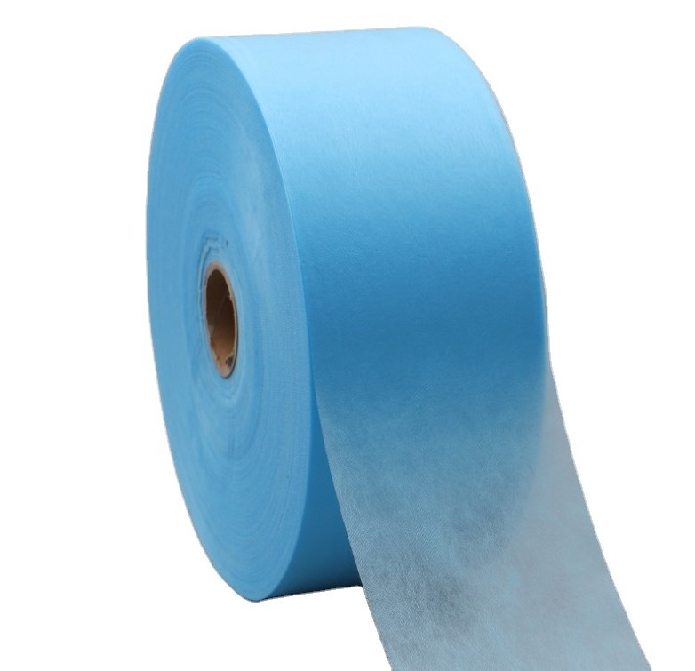China Non Toxic Blue PE Laminated Film For Isolation Gown factory