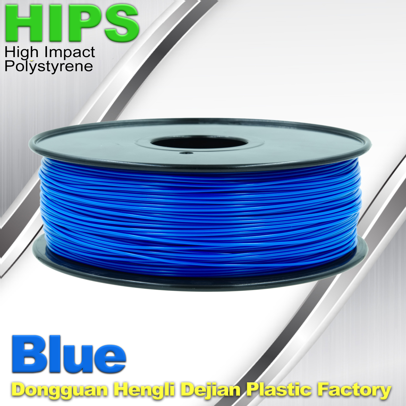 China HIPS 3D Printer Filament 1.75 / 3.0mm  , Material for 3d printing factory