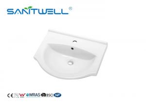 China Wonderful Design Counter Top Basin Ceramic Bathroom Sink Top Mount Bowl Type factory