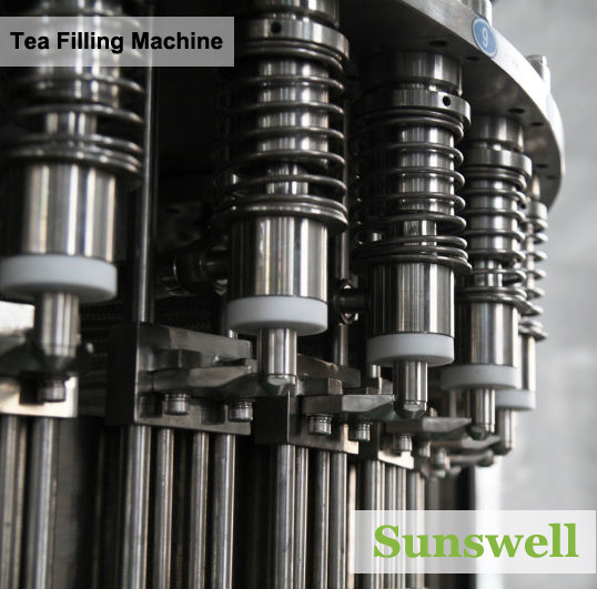 China PET Bottle Tea Filling Machine , Automatic Black Tea Filling Equipment factory