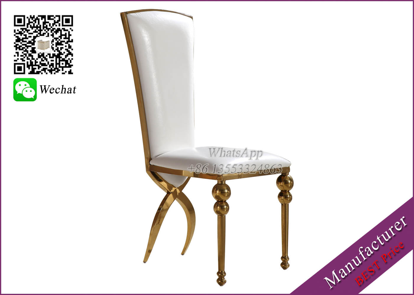 Buy cheap White Cushion Wedding Chairs For Sale With Good Quality (YS-16) from wholesalers