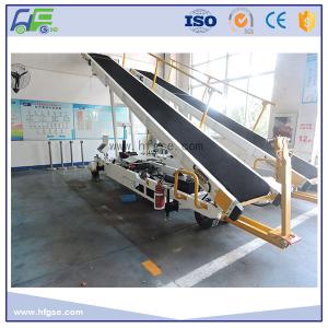 China Towable Baggage Conveyor Belt Loader , 700 - 750 Mm Width , Easy Operation factory