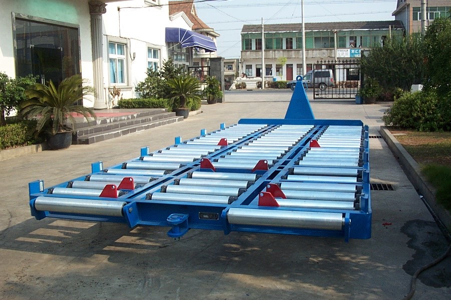 China Standard Channel Steel Airport Pallet Dolly 6692 x 2726 mm CE Approved factory