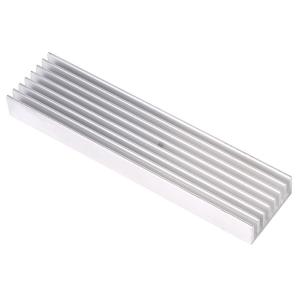 China Cooler Fin Heat Sink Aluminum Profiles For Power Amplifier Transistor factory