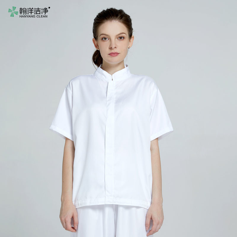 China Fast Food Processing Clothing Short Sleeve Shirt Pants Worker Uniform factory