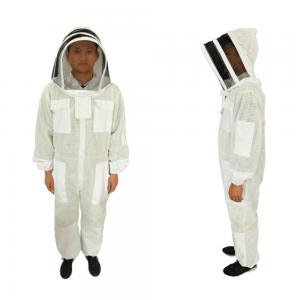 China Cotton Beekeeping Protective Clothing Ventilated Bee Suit With Hood factory