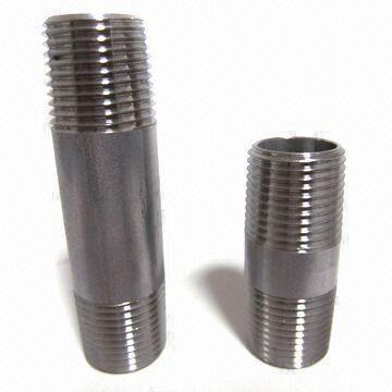 China Stainless Steel Barrel/Welding/Close Nipples, Various Materials and Sizes are Available factory