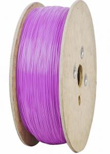 China PET Single Loop Plastic Filament , PVC Filament Multi Colors for Plastic Spiral Coil factory
