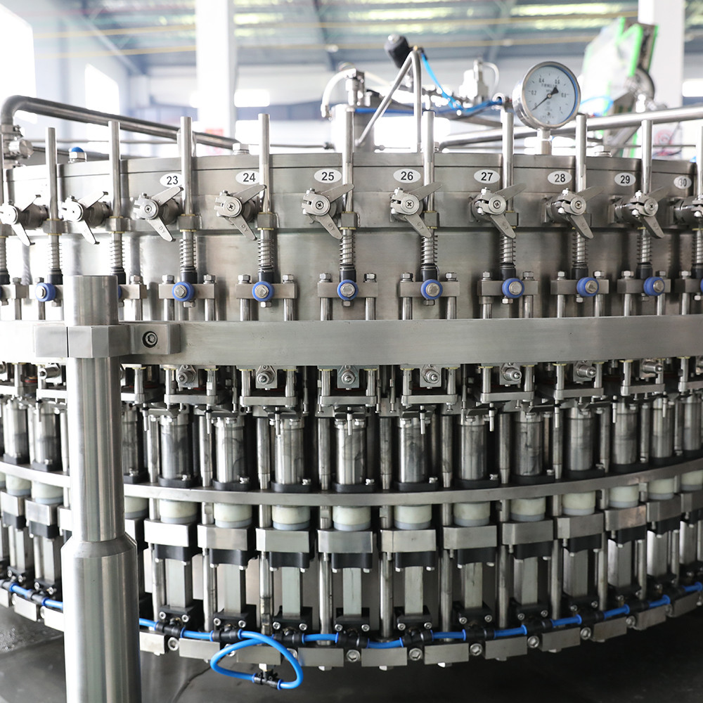 China 3000bph carbonated water processing machine carbonated soft energy drink bottling plant factory